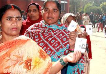 enthusiastic voting in chandigarh haryana