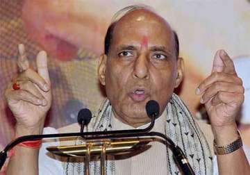 explain how article 370 has helped j k rajnath singh