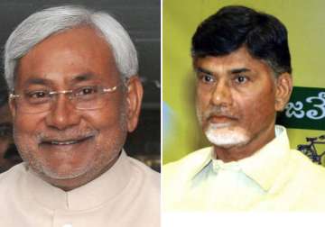 federal front tdp ready to join nitish says talks on