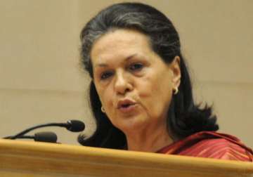 food security bill sonia calls meeting of congress cms pcc chiefs
