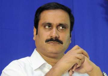 former minister anbumani ramadoss arrested