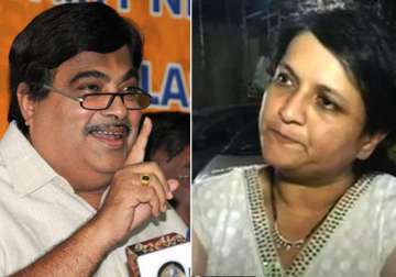 gadkari tried to cover up irrigation scam alleges iac activist anjali damania