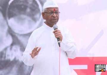 get ready for second freedom struggle anna hazare