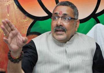 giriraj singh questions ec s impartiality