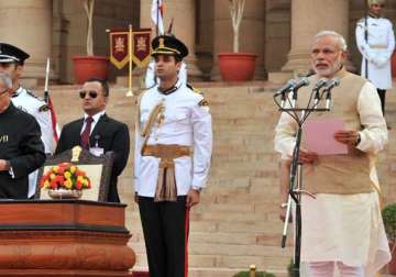 government spent rs 17.60 lakh on narendra modi s oath taking ceremony