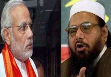 hafiz saeed tweets to modi focus on indian muslims not on hindus in pak