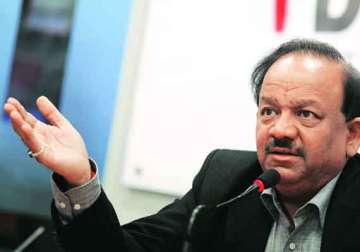 harsh vardhan outlines key to reduce maternal and child deaths