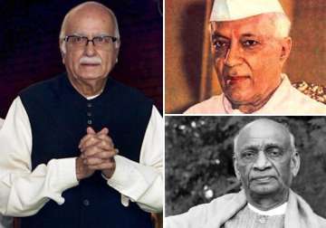 nehru had called patel a total communalist says advani