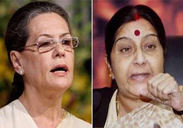 i am still opposed to sonia becoming pm sushma