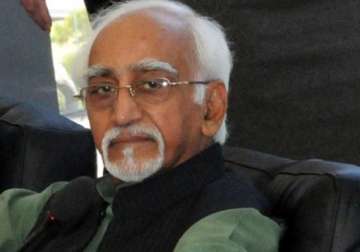 i accept my nomination for vp poll with all humility hamid ansari