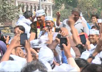 in pics kejriwal slapped by 19 year old youth