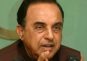 india did not take clear stand on unhrc resolution swamy