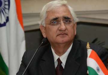 india will overcome turbulence in foreign policy khurshid
