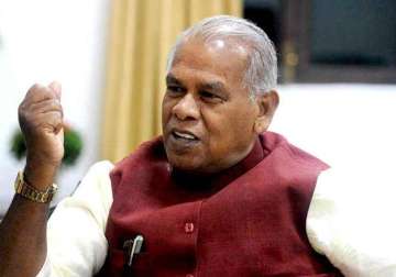 ham wants bihar cm candidate to be chosen unanimously