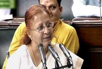 emulate indian cricket team s discipline sumitra mahajan tells mps