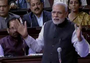 opposition seeks pm modi s statement in rs on release of masarat alam