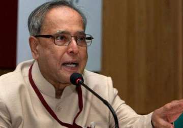 govt committed to forging mutually respectable ties with pak pranab mukherjee