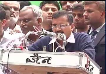 won t allow forcible takeover of land in delhi kejriwal