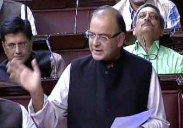 govt moves gst bill in rajya sabha congress blocks discussion