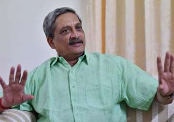 need to be vigilant in present security environment manohar parrikar
