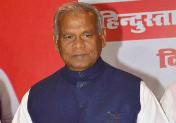 bihar polls jitan manjhi claims he is most popular nda campaigner