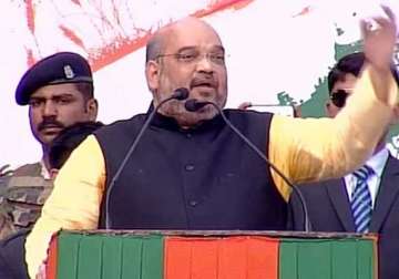 i am here to uproot corrupt tmc from west bengal amit shah