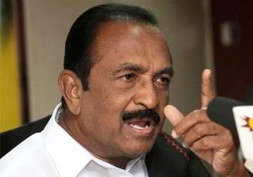 tamil nadu should strongly oppose land acquisition bill mdmk chief vaiko