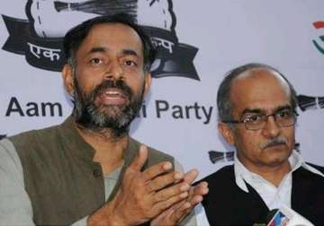 reality of aap is a poor approximation of its idea says yogendra yadav