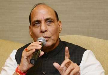 rajnath singh chairs high level meet to review internal security