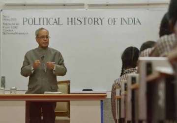 experiments with ideas beneficial for democracy pranab mukerjee