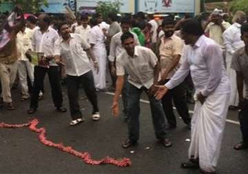 aiadmk members celebrate jayalalithaa s acquittal in parliament