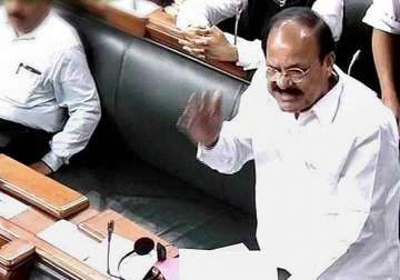 m venkaiah naidu slams congress for disrupting parliament when terror attack was on