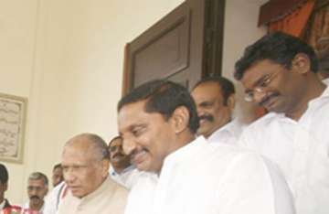 political crisis in new andhra government 2 ministers quit