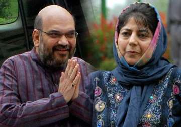 bjp pdp close to seal alliance in jammu and kashmir