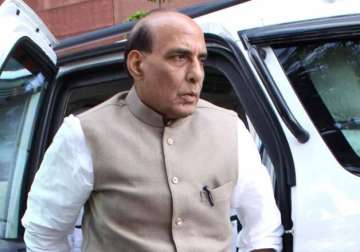 peace with pak will not be at the cost of national honour rajnath