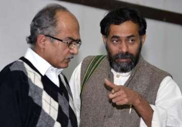 exit of bhushan and yadav was scripted before the national executive meeting