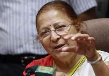 sustainable development only by inclusion of all sumitra mahajan