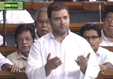 congress slams rss says rahul didn t take allowance during leave