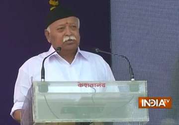 atmosphere of hope and enthusiasm in india rss chief