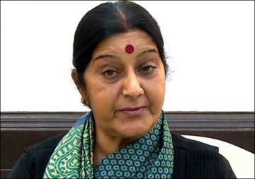 sushma swaraj s statement in rs without notice congress tells chairman