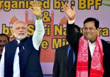 bjp declares sarbananda sonowal as cm candidate in assam polls