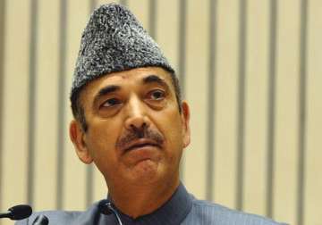 parliament will not function unless swaraj raje and chouhan resign or are sacked ghulam nabi azad