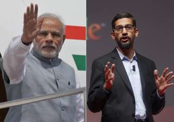 hope to meet narendra modi soon sundar pichai