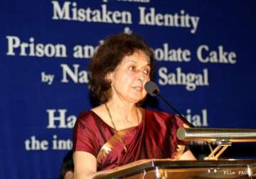 rahul gandhi showing signs of great change nayantara sahgal