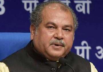 bjp never said acche din aayenge says union minister narendra singh tomar