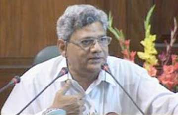 yechury alleges trinamool maoist nexus