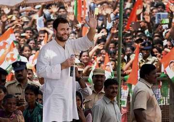 will not allow prime minister to take farmers land rahul gandhi