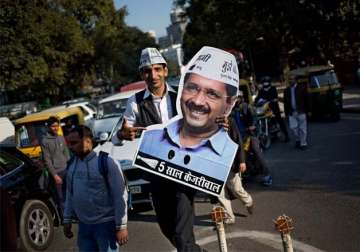 delhi polls aam aadmi party prepares for results day