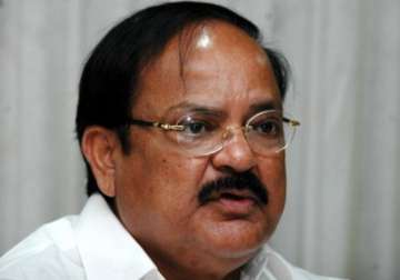delhi polls you are going to elect a chief minister not a prime minister m venkaiah naidu
