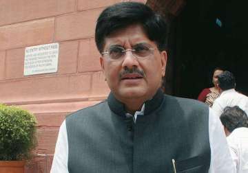 piyush goyal accuses congress of raking divisive issues